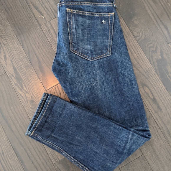 Rag and Bone Low Rise Boyfriend Straight - Picture 1 of 9
